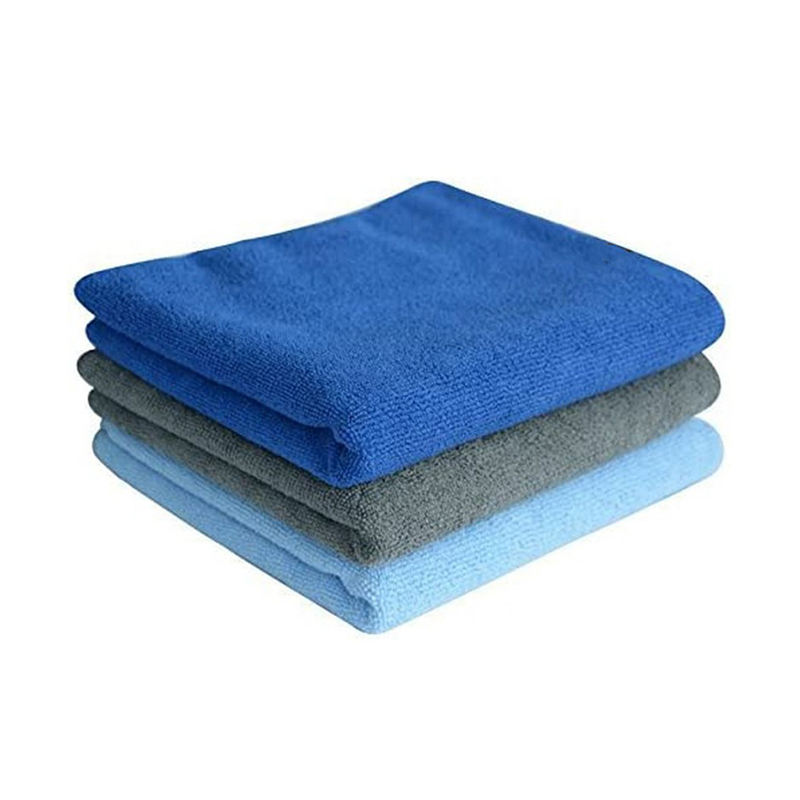 Lap pembersihan kereta mikrofiber bebas dan bebas coretan